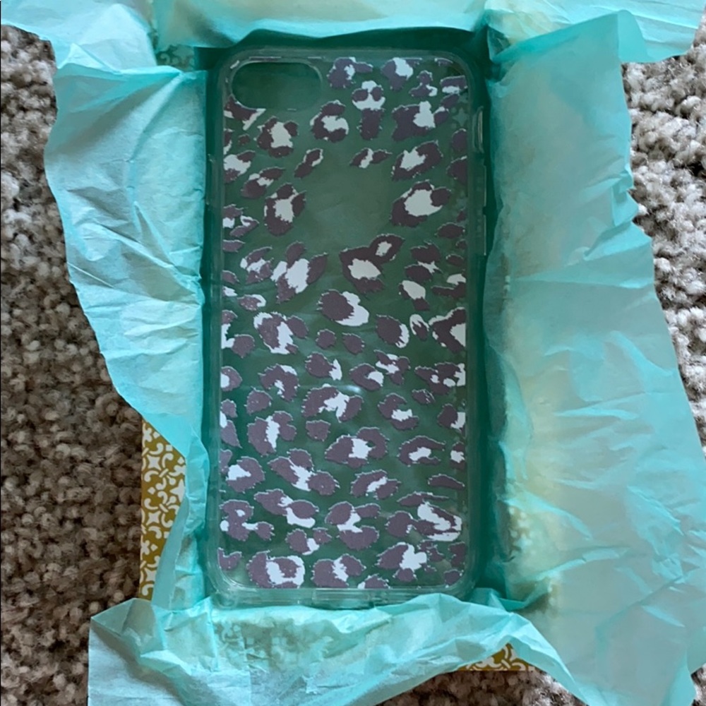 Leopard print phone case